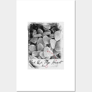 Pick Up My Heart (BW) Posters and Art